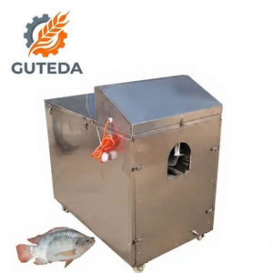 Máquina Móvil para Limpiar Pescado, Pequeña Capacidad, Compatible con 220V y 380V, Ahorro de Energía, Directo de Fábrica, para Tilapia, Salmón y Sardina - Product Image 1