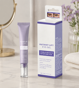 Gel liftant instantané OEM pour les yeux, sérum raffermissant et tenseur anti-âge, réduit les rides, les poches et les cernes, marque privée - Product Image 1