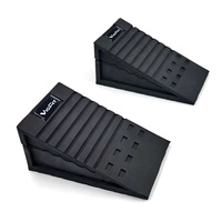 Plateforme d'inclinaison réglable pour squats avec sac, en caoutchouc antidérapant, pour squats, soulevés de terre, étirements des mollets, durable