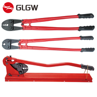 28 "30" pemotong kawat Crimp Tang pengunci kabel pemotong Crimping Skun serat optik kawat Rebar Tang kunci pas logam