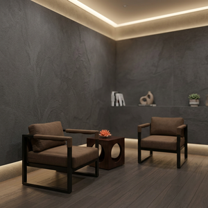 Revestimiento de Pared de Piedra de Pizarra Verde Zeera, Panel Ecológico y Duradero para Interiores y Exteriores, Cocina, Baño, Hotel - Product Image 6