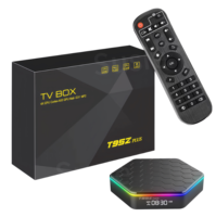 Boîtier TV WiFi Android 14 4K HD X96Q, décodeur réseau 2+16 Go