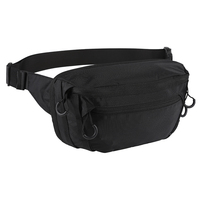 Gilet Tactique Molle en Cordura, Sac Banane de Poitrine Discret avec Étui pour Transport Quotidien