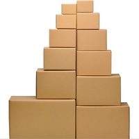 Kurierboxen Nr. 1-12 Kartonagen für Expressversand, halbhohe, faltbare, extra stabile Versandverpackungen, druck- und sturzsichere Ausstellungsboxen