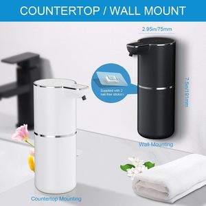 Wholesale Hot Sale Refillable Foam <strong>Soap</strong> Dispenser Electric ABS Plastic Touchless Automatic <strong>Soap</strong> Dispensers For Bathroom Toilet