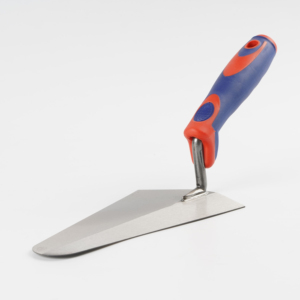 Truelle de maçonnerie en acier inoxydable, truelle à béton, truelle à pointe, outils de pose de carreaux, outils de construction, outils pour béton - Product Image 1