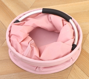 Foldable <b>Garden</b> Basket Oxford Freestanding <b>Tool</b> <b>Storage</b> Bag for Travel Picnics <b>Garden</b> Activities - Product Image 3