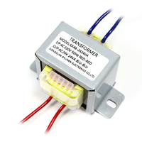 Transformateur d'alimentation AC/AC 24V/10W 24W, entrée 220V, fréquence 50HZ, pour l'éclairage de scène, l'équipement audio, monophasé applicable