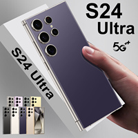 Smartphone S24 ULTRA 5G 16 Go + 1 To, processeur Quad Core, double carte SIM, charge rapide 65 W, téléphone portable débloqué original à prix abordable
