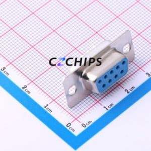 X0109FT7BL1 D-Sub/VGA Connector Through hole Component (THT) Connector Standard D-Sub Female 9P Solder Wire Type - Product Image 1