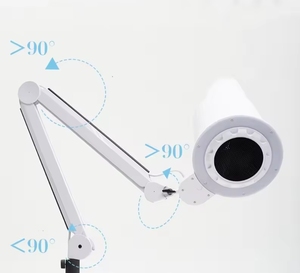 Prix usine 4blanc Client OEM Lampe sans ombre et aspirateur de poussière à ongles deux-en-un pour salon de manucure - Product Image 4