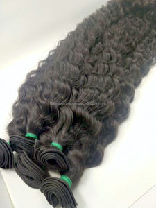 Extensiones de Cabello Humano Remy Virgen 100% Natural, Color Natural, Rizado, Trama Larga, Grado 6A-10A, Longitud de 8 a 32 Pulgadas - Product Image 5