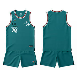 Conjunto de camiseta de baloncesto personalizada para hombre con diseño de <span class=keywords><strong>Los</strong></span> Ángeles y Chance A, camiseta deportiva cómoda y transpirable. - Product Image 4