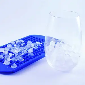 160 Grids Siliconen Ijsblokjes Tray Cube Maker Bar Pudding Mould Diy Tool 1Pcs Siliconen Ijsbakje Siliconen ice Maker