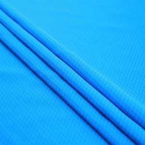 <span class=keywords><strong>50D</strong></span> Trọng lượng nhẹ nhanh chóng làm khô hai mặt nhỏ lưới vuông vải 100/135g Polyester T-shirt thể thao Marathon thăng hoa khô - Product Image 4