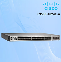C9500-48Y4C-A pour commutateur géré Catalyst 9500 48 ports 1/10/25G + 4 ports 40/100G avec SNMP et QoS, capacité de 3,2 Tbps