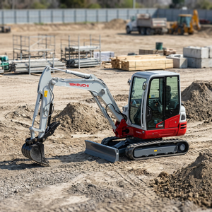 รถขุดขนาดเล็ก Takeuchi TB240 ราคาถูกสำหรับขาย รถขุดไฮดรอลิกดีเซล พร้อมจัดส่ง - Product Image 2