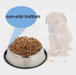 <span class=keywords><strong>Bowl</strong></span> de Aço Inoxidável para Gato e Cachorro, Antiderrapante, Atacado do Fabricante - Product Image 2