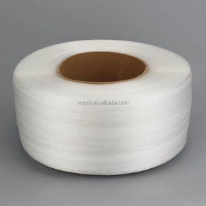 カスタマイズ可能な12mmポリプロピレン（<span class=keywords><strong>PP</strong></span>）高強度0.7mm厚200/400mm芯手動梱包用結束材 - Product Image 1