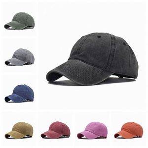 Casquette de baseball unisexe en jean délavé et côtelé, style vieilli, pour activités de plein air, modèle parent-enfant, pour adultes et enfants, idéale pour le sport - Product Image 6