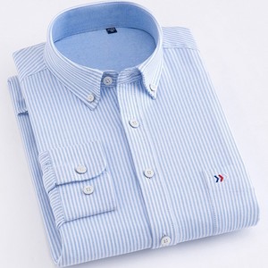 New Design Factory Langarm Business-Hemd aus reiner Baumwolle für Herren - Product Image 3