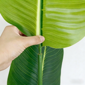 Plante artificielle de bananier du voyageur, faux bananier, plante tropicale artificielle pour la décoration de la maison, du bureau et de l'hôtel - Product Image 6