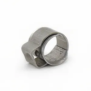 Colliers <span class=keywords><strong>de</strong></span> <span class=keywords><strong>serrage</strong></span> pour tuyau <span class=keywords><strong>à</strong></span> une <span class=keywords><strong>oreille</strong></span> en acier inoxydable <span class=keywords><strong>de</strong></span> 7,9 <span class=keywords><strong>à</strong></span> 9,5 mm avec insert - Product Image 1