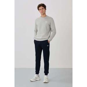 Andy Tas - Ensemble de survêtement en molleton bleu marine pour homme - 85190 - Bleu marine/gris pierre - Product Image 1