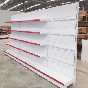 للبيع بالجملة رفوف مخصصة رخيصة متعددة المستويات رفوف معدنية عرض المطبخ وجبة خفيفة متجر بقالة متجر المطار رفوف سوبر ماركت - Product Image 6