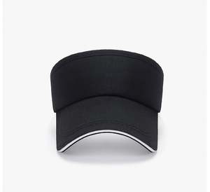 Viseras Deportivas Personalizadas con Logotipo Bordado, de Secado Rápido, Ala Ancha, Transpirables, de Algodón Tipo Sándwich, para Golf y Running - Product Image 4