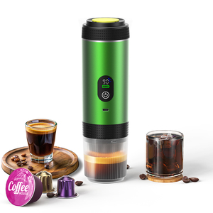 เครื่องชงกาแฟเอสเพรสโซขนาดเล็กแบบพกพา ชนิด Type-C พร้อมหน้าจอ LED ความจุ 80 มล. รองรับทั้งกาแฟแคปซูลและกาแฟบด ชงกาแฟอัตโนมัติ - Product Image 1