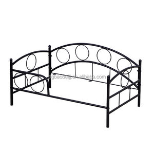 Lit moderne et élégant en métal pour animaux de compagnie Tapis pour chiens en fer résistant à la rouille robuste et amovible et lavable pour chats et chiens Éponge solide Meubles pour animaux de compagnie - Product Image 5