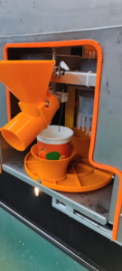 Distributeur automatique de jus de pomme à système automatique avec système de refroidissement Distributeur automatique de jus de pomme orange frais à écran tactile - Product Image 3