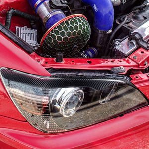 2 Piezas de Cubiertas Decorativas para Faros Delanteros de Coche, de Fibra de Carbono, para Lexus IS200 1998 1999 2000 2001 2002 2003 2004 2005 - Product Image 6