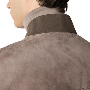 Chaquetas Bomber Varsity de Gamuza Sintética, Antimanchas, con Cierre, Casuales, Resistentes al Viento, de Alta Calidad, Nuevo Diseño Personalizado para Hombre - Product Image 4