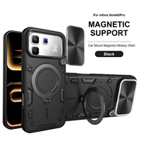 Casing HP TPU 360 Derajat Putar untuk Infinix Note 60 Pro 5G/Infinix Note 60 5G, Pelindung Ponsel Anti Benturan
