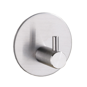 4 Gói Tự Dính Thép Không Gỉ Treo Tường Áo Móc Khăn Matte Màu Đen Áo Móc - Product Image 5