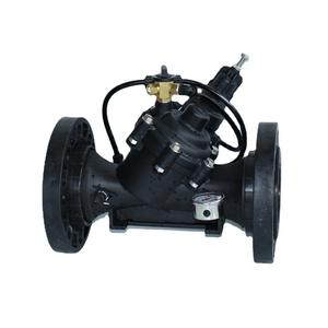 Válvula Reductora de Presión Zanchen de 90 mm DN80 con Manómetro y Interruptor Manual para Sistemas de Riego - Product Image 3