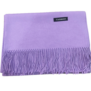 Bufanda de Cachemira de Lana Pashmina Bordada al por Mayor con Logotipo Personalizado, Hermosa Bufanda de Otoño Invierno de 200*70cm para <span class=keywords><strong>Hombre</strong></span> y Mujer, Chal de Poliéster - Product Image 5