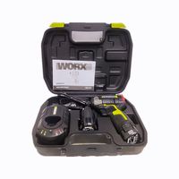Taladro Atornillador Eléctrico sin Escobillas con Batería de Litio, Taladro Tipo Pistola WU132X.5, Taladro Eléctrico Manual
