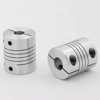 Diamètre extérieur 25 mm, longueur 30 mm, arbre en aluminium, accouplement flexible, diamètre du trou 5 mm, 6 mm, 8 mm, 10 mm, 12 mm