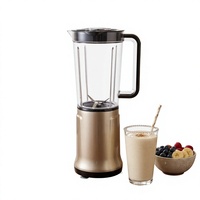Blender électrique léger 200W - Machine à smoothies à 2 vitesses et mini robot culinaire - Indispensable pour la maison