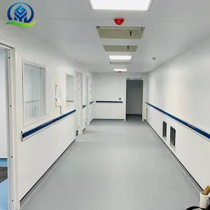 Salle blanche ISO 8 avec système HVAC/AHU pour la production nutraceutique