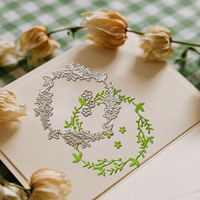 Nouvelles matrices de découpe en métal en acier au carbone, motif cercle fleurs dentelle, pour la création de cartes DIY, le scrapbooking et les travaux manuels en papier