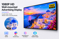 Pantalla Comercial Inteligente Android de Beloong, Montada en Pared, para Publicidad en Tiendas Minoristas