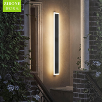 Applique murale solaire LED étanche IP65 pour hôtels, complexes hôteliers et décoration extérieure – Lampe murale LED