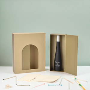 ชุดกล่องของขวัญสีทองพร้อมกล่องลิ้นชัก2ชิ้นกล่องบรรจุภัณฑ์กระดาษพื้นผิวหรูหราน้ำหอมและเครื่องประดับ - Product Image 2