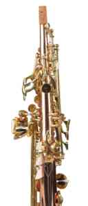Corps en laiton rose de qualité générale BE Key <span class=keywords><strong>Sopranino</strong></span> Saxophone( SPSP-G320G-RB) - Product Image 3