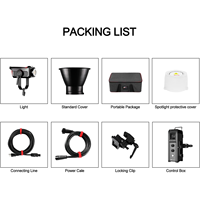 Kit d'éclairage photo GVM Pro SD500B de haute qualité, éclairage LED pour la photographie, la vidéo et le vlogging, lumière d'appoint pour studio de beauté