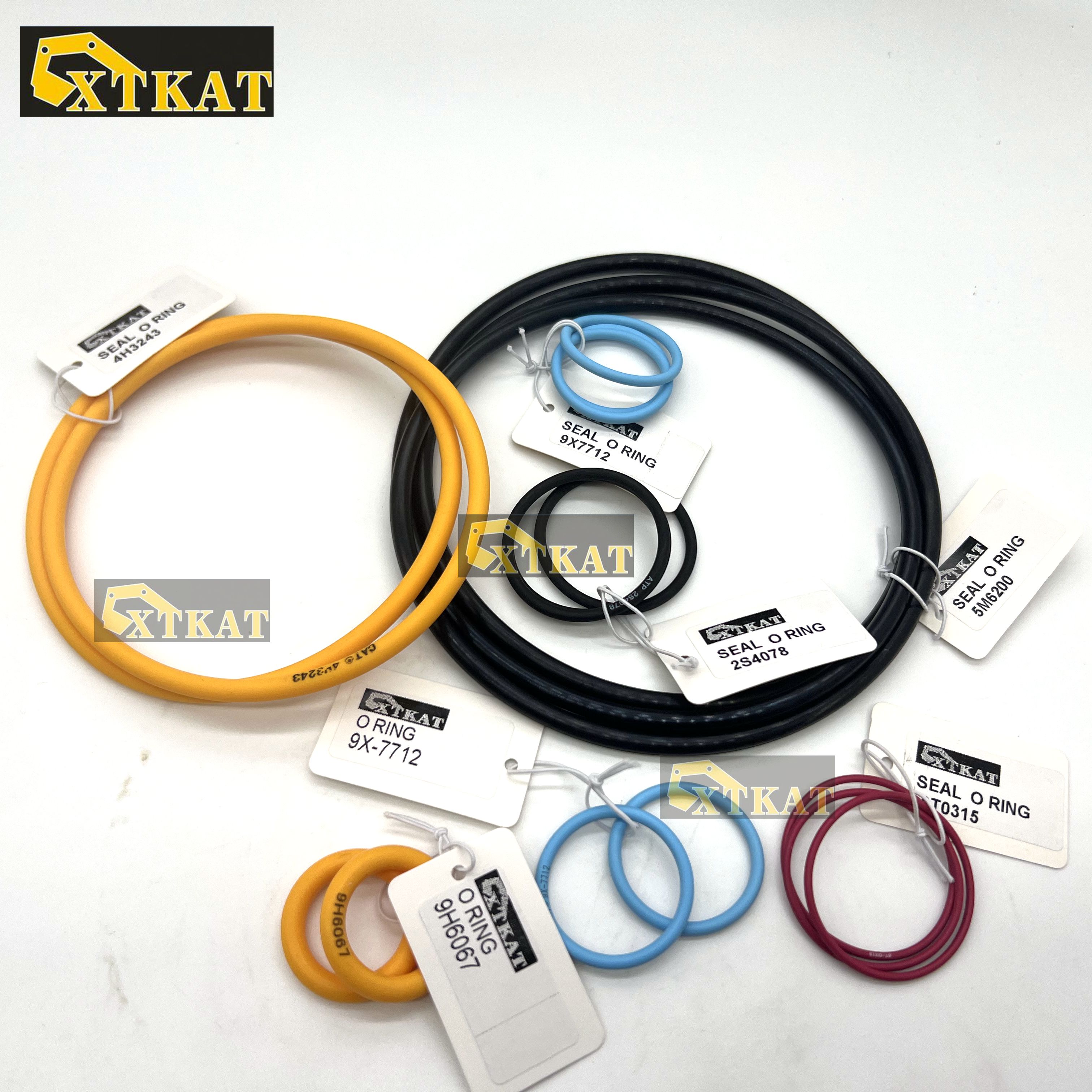 緒締め玉 XTKAT Seal O Ring 4J7533 for Caterpillar - High-Quality Rubber
